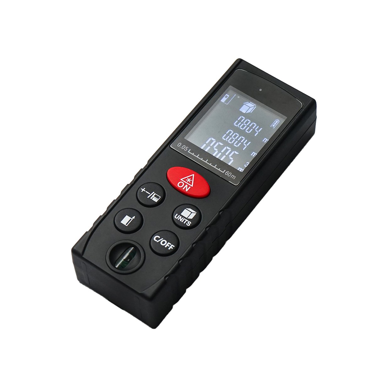 Telemetru laser AND60 cu boloboc, toleranta 2mm, interval de masurare 0.05-60m